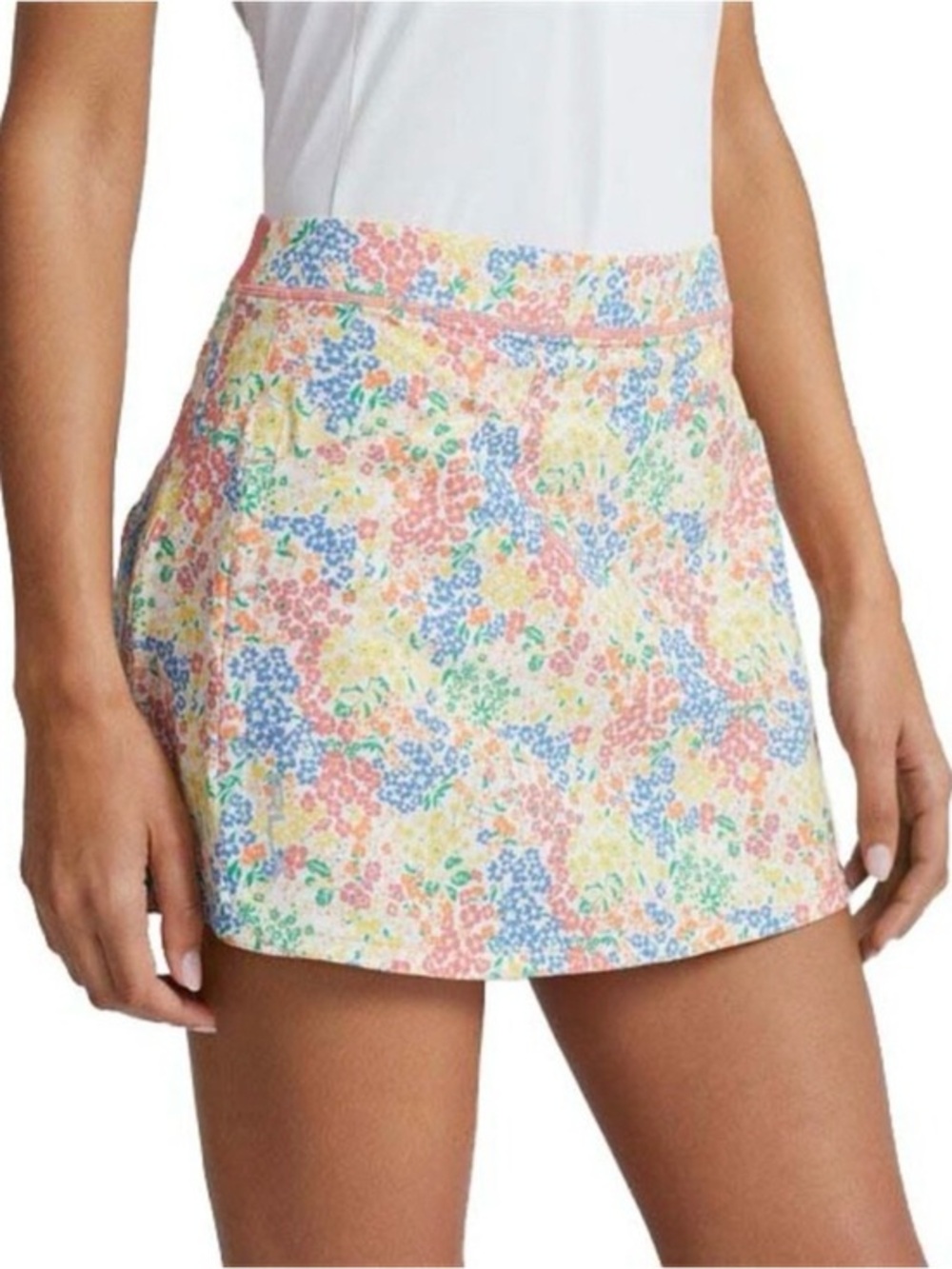 RLX Ralph Lauren Golf Women's Aim Key West Floral Skort Size Large